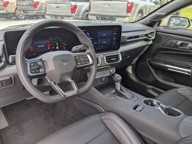 2025 Oxford White Ford Mustang EcoBoost Premium RWD Coupe