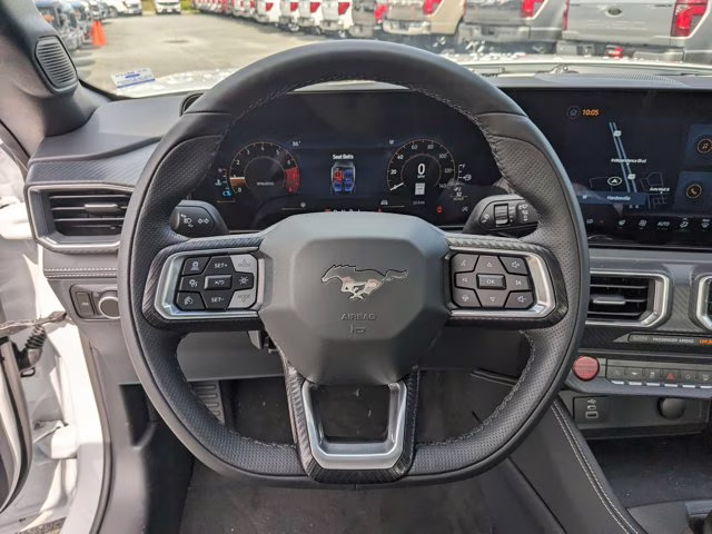 2025 Oxford White Ford Mustang EcoBoost Premium RWD Coupe