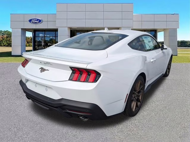 2025 Oxford White Ford Mustang EcoBoost Premium RWD Coupe