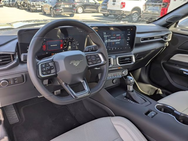 2025 Silver Metallic Ford Mustang EcoBoost Premium RWD Coupe