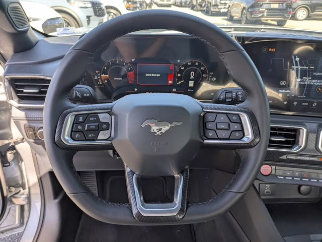 2025 Silver Metallic Ford Mustang EcoBoost Premium RWD Coupe