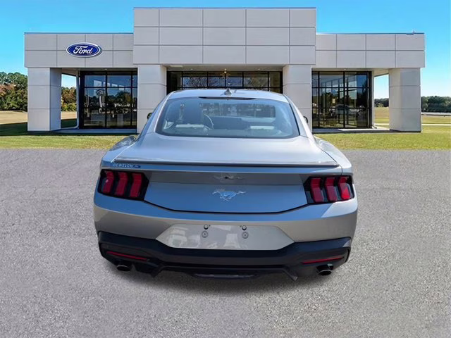 2025 Silver Metallic Ford Mustang EcoBoost Premium RWD Coupe
