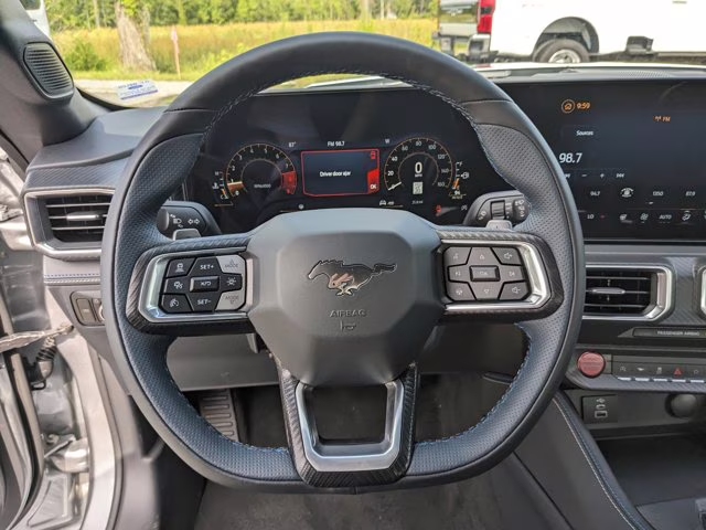 2025 Silver Metallic Ford Mustang GT Premium RWD Convertible