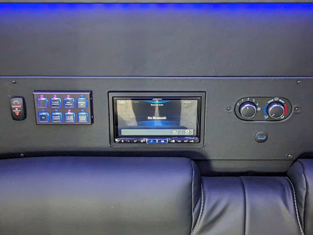 2024 Black Metallic Ford Transit Passenger Wagon XLT RWD Van