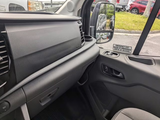 2024 Black Metallic Ford Transit Passenger Wagon XLT RWD Van