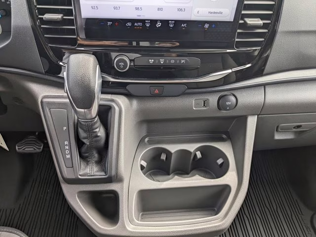 2024 Black Metallic Ford Transit Passenger Wagon XLT RWD Van