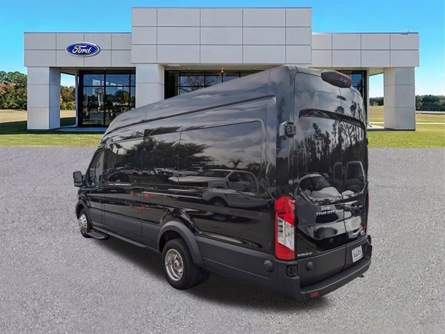 2024 Black Metallic Ford Transit Passenger Wagon XLT RWD Van