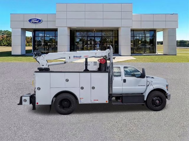 2024 Oxford White Ford F-750SD RWD Truck