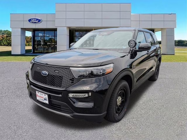 2025 Black Ford Police Interceptor Utility AWD SUV