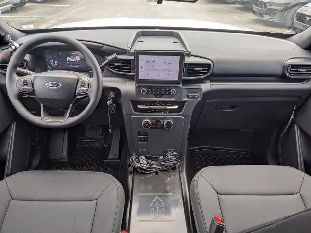 2025 Oxford White Ford Police Interceptor Utility AWD SUV