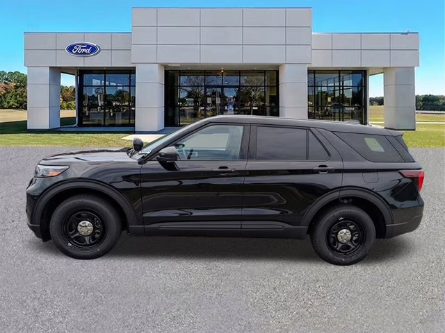 2025 Black Ford Police Interceptor Utility AWD SUV