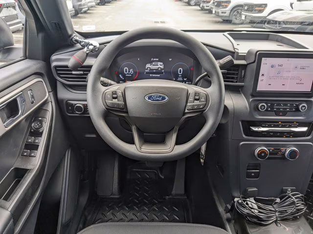 2025 Oxford White Ford Police Interceptor Utility AWD SUV