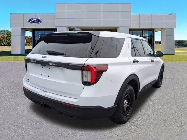 2025 Oxford White Ford Police Interceptor Utility AWD SUV