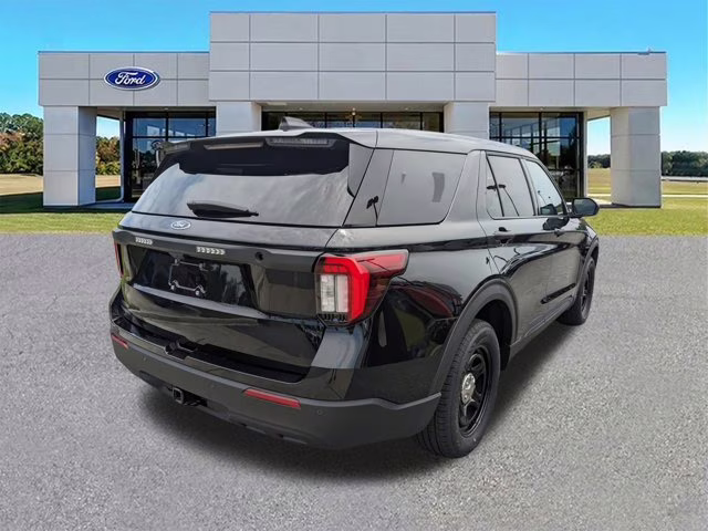 2025 Black Ford Police Interceptor Utility AWD SUV