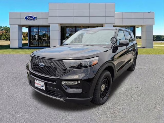 2025 Black Ford Police Interceptor Utility AWD SUV