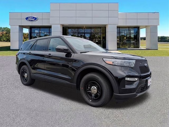 2025 Black Ford Police Interceptor Utility AWD SUV