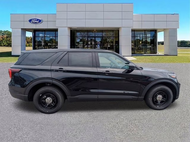 2025 Black Ford Police Interceptor Utility AWD SUV