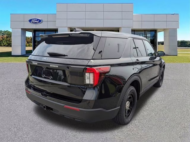 2025 Black Ford Police Interceptor Utility AWD SUV