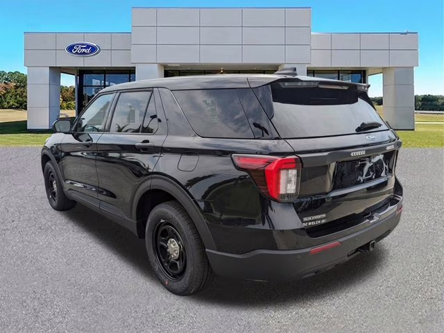 2025 Black Ford Police Interceptor Utility AWD SUV