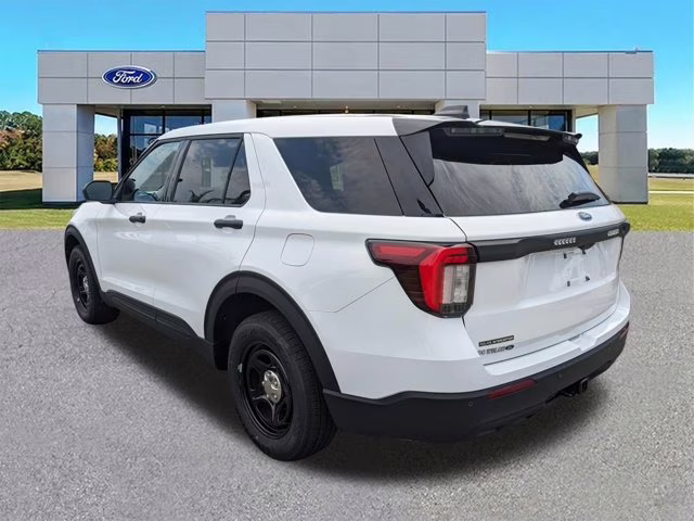 2025 Oxford White Ford Police Interceptor Utility AWD SUV