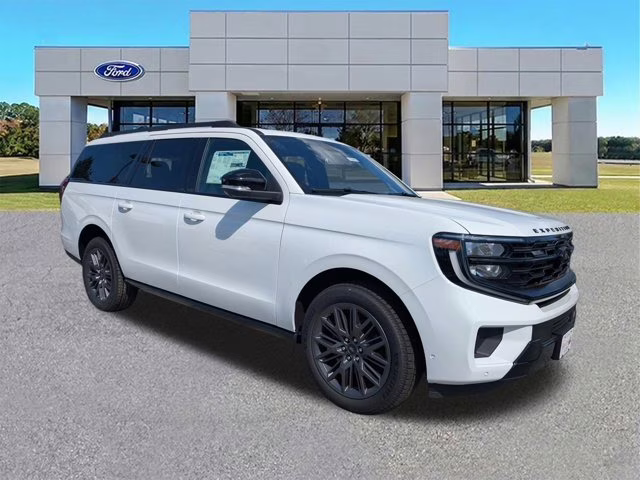 2025 Oxford White Ford Expedition Max Platinum 4X4 SUV