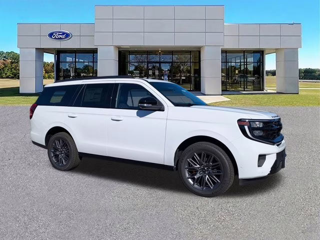2025 Oxford White Ford Expedition Platinum 4X4 SUV