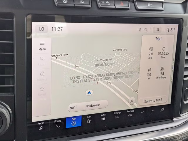 2024 Blue Metallic Ford Super Duty F-250 SRW Roush 4X4 Truck