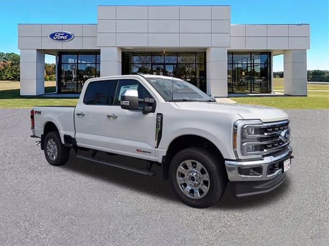 2025 White Metallic Ford Super Duty F-350 SRW King Ranch 4X4 Truck