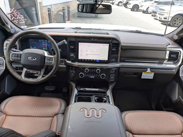 2025 White Metallic Ford Super Duty F-350 SRW King Ranch 4X4 Truck