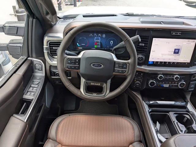 2025 White Metallic Ford Super Duty F-350 SRW King Ranch 4X4 Truck