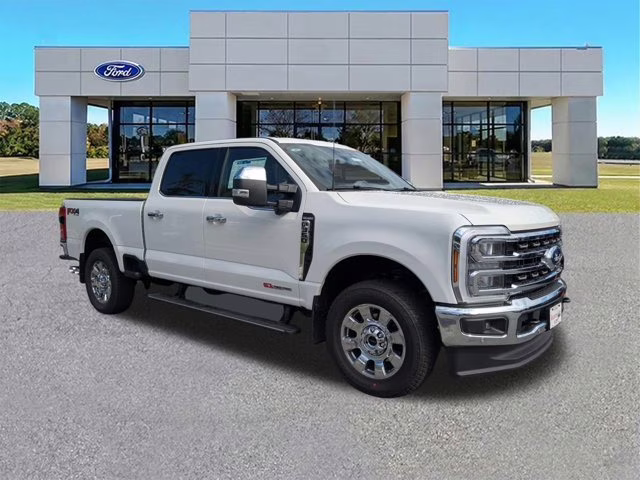 2025 White Metallic Ford Super Duty F-350 SRW King Ranch 4X4 Truck