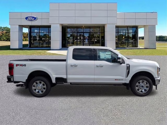 2025 White Metallic Ford Super Duty F-350 SRW King Ranch 4X4 Truck