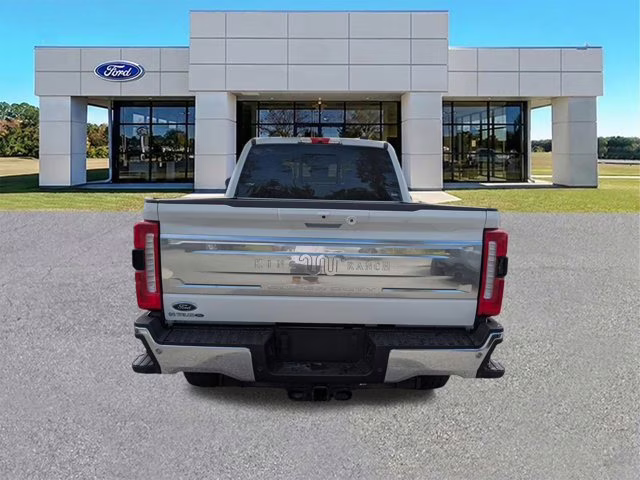 2025 White Metallic Ford Super Duty F-350 SRW King Ranch 4X4 Truck