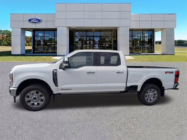 2025 White Metallic Ford Super Duty F-350 SRW King Ranch 4X4 Truck