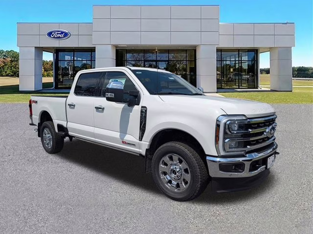 2025 White Metallic Ford Super Duty F-350 SRW King Ranch 4X4 Truck