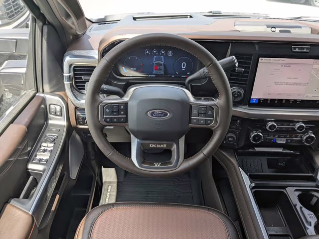 2025 White Metallic Ford Super Duty F-350 SRW King Ranch 4X4 Truck