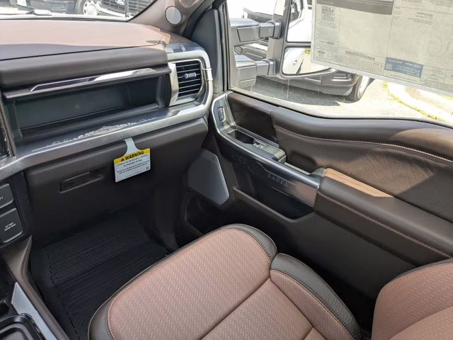 2025 White Metallic Ford Super Duty F-350 SRW King Ranch 4X4 Truck