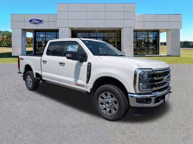 2025 White Metallic Ford Super Duty F-350 SRW King Ranch 4X4 Truck