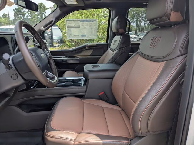 2025 White Metallic Ford Super Duty F-350 SRW King Ranch 4X4 Truck