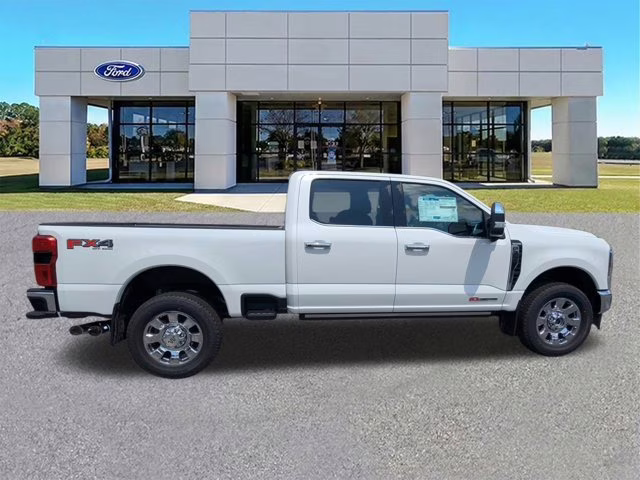 2025 White Metallic Ford Super Duty F-350 SRW King Ranch 4X4 Truck