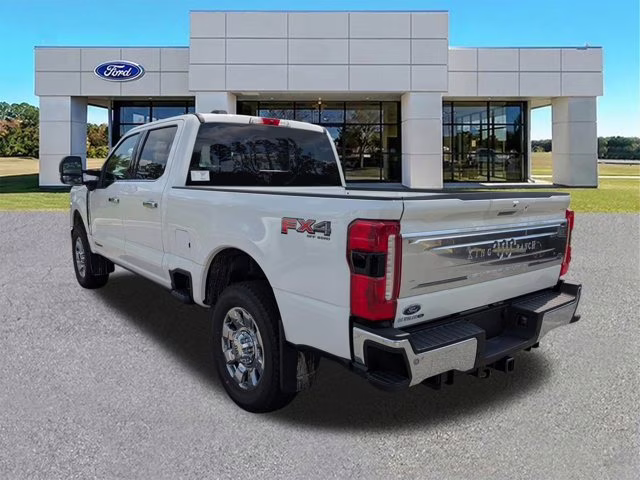 2025 White Metallic Ford Super Duty F-350 SRW King Ranch 4X4 Truck
