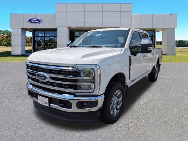 2025 White Metallic Ford Super Duty F-350 SRW King Ranch 4X4 Truck