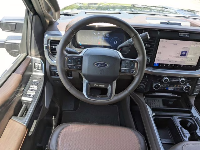 2025 Black Metallic Ford Super Duty F-350 SRW King Ranch 4X4 Truck