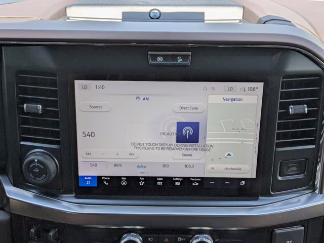 2025 Black Metallic Ford Super Duty F-350 SRW King Ranch 4X4 Truck