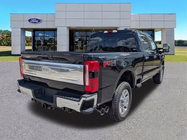 2025 Black Metallic Ford Super Duty F-350 SRW King Ranch 4X4 Truck