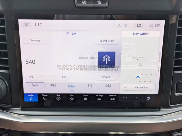 2025 Black Metallic Ford Super Duty F-350 SRW King Ranch 4X4 Truck