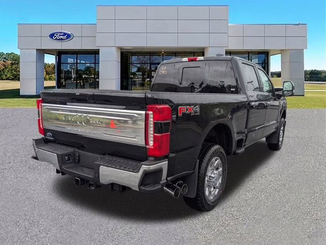 2025 Black Metallic Ford Super Duty F-350 SRW King Ranch 4X4 Truck