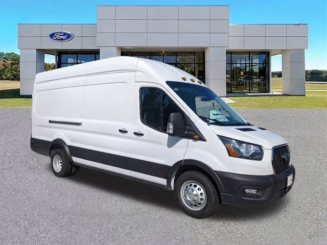 2024 Oxford White Ford Transit Cargo Van AWD Van