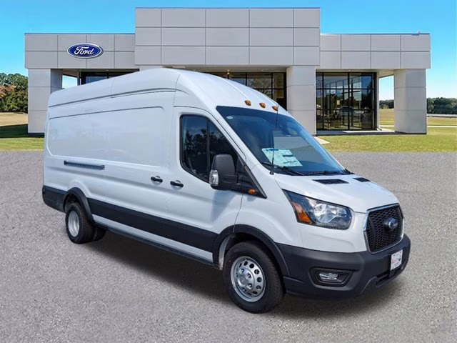 2024 Oxford White Ford Transit Cargo Van AWD Van