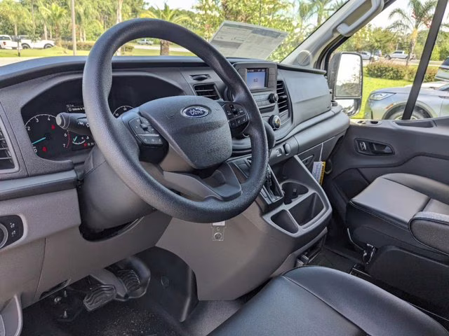 2024 Oxford White Ford Transit Cargo Van AWD Van